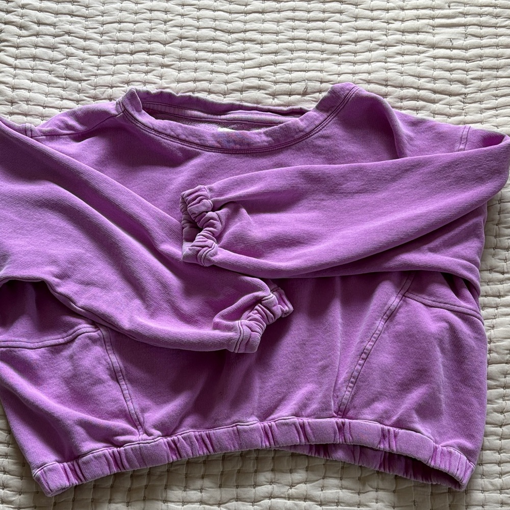 Anthropologie Lavender Knit Top